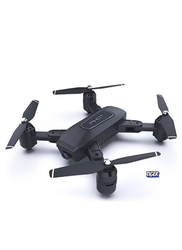 P30 1080P Drone with Front & Bottom Cameras – 15min Flight Time, 150m Control Distance, 2.4GHz Frequency, Auto Tracking Shot, Flight Path Tracking, Black