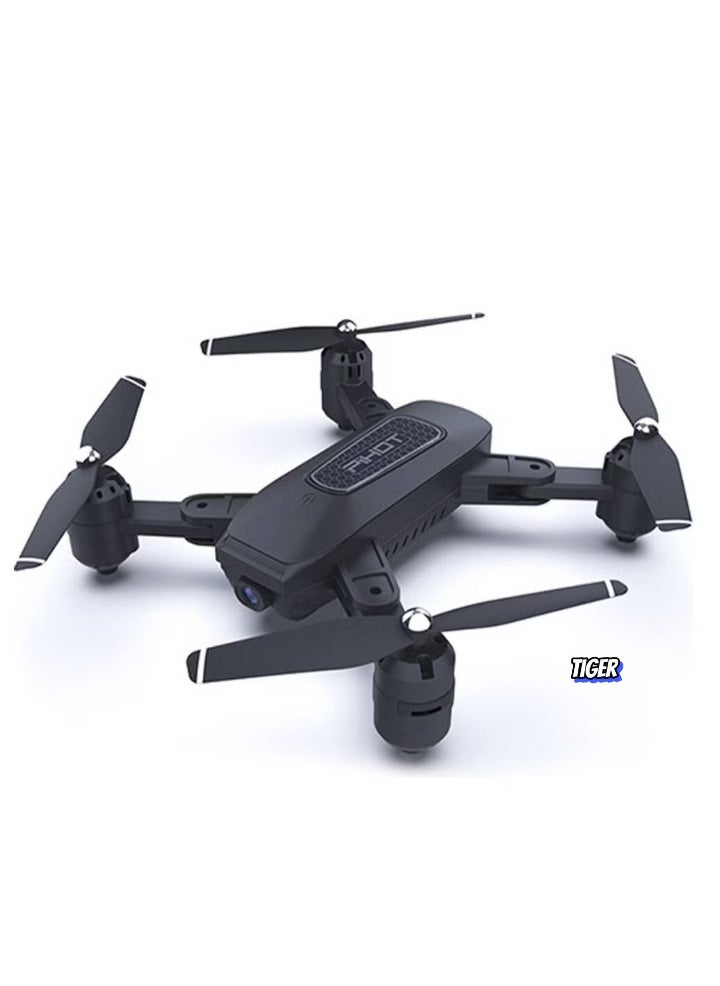 P30 1080P Drone with Front & Bottom Cameras – 15min Flight Time, 150m Control Distance, 2.4GHz Frequency, Auto Tracking Shot, Flight Path Tracking, Black