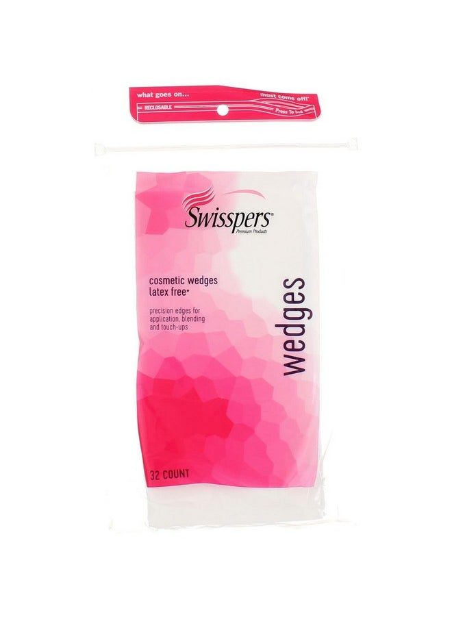 Cosmetic Application Wedges 32 Ea (Pack Of 4)