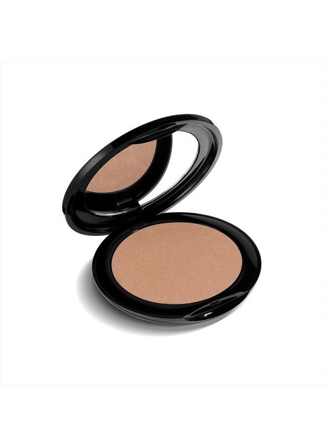 Radiant Professional Perfect Finish Compact Face Powder - Makeup Setting Powder for Face - Pressed Powder Compact with Face Sponge - Absorbs Excess Oil - UVA/UVB Protection - Porcelain (01)