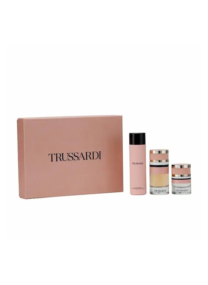 Trussardi New Feminine EDP For Women 90ML Set