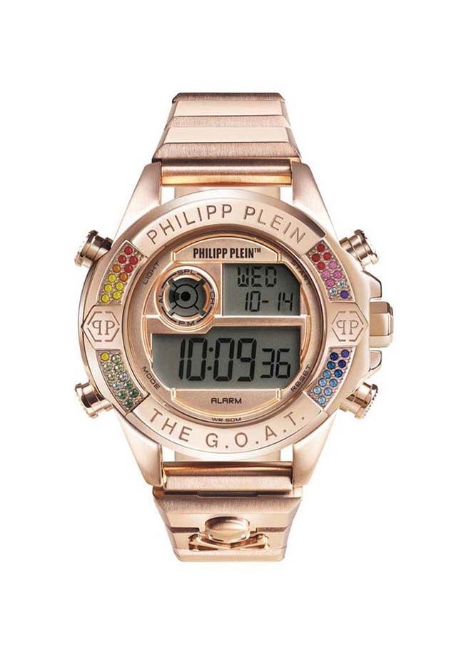 The G.O.A.T. Metal Digital Wrist Watch PWFAA0721 - 44mm - Pink