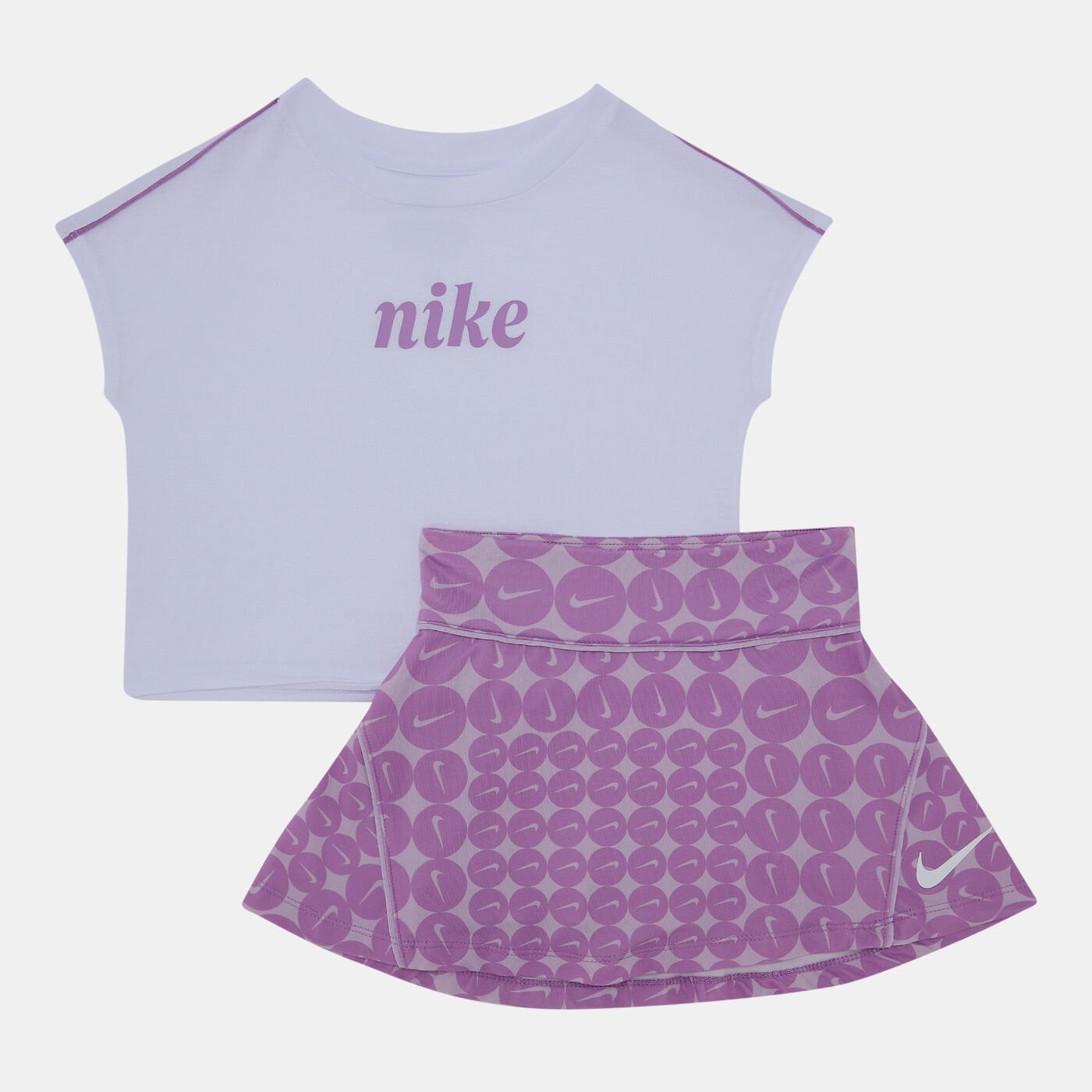 Kids' Essentials Scooter T-Shirt and Skirt Set