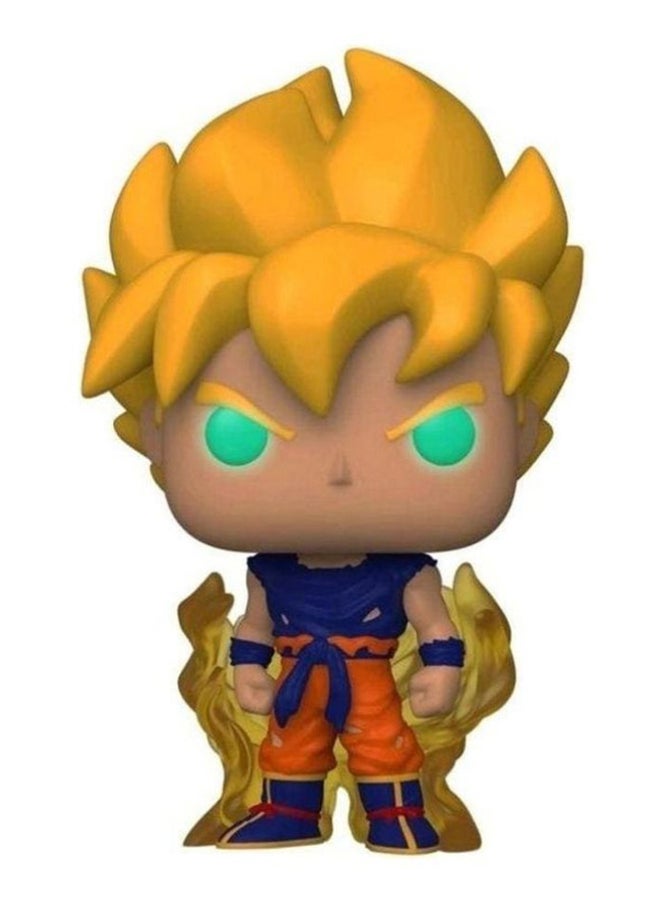 Glow In The Dark Super Saiyan Goku Action Figure 3.75inch