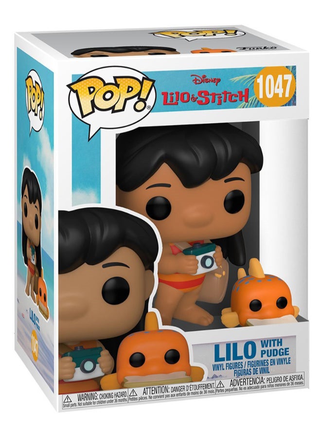 Disney Lilo With Pudge Action Figure 3.75inch