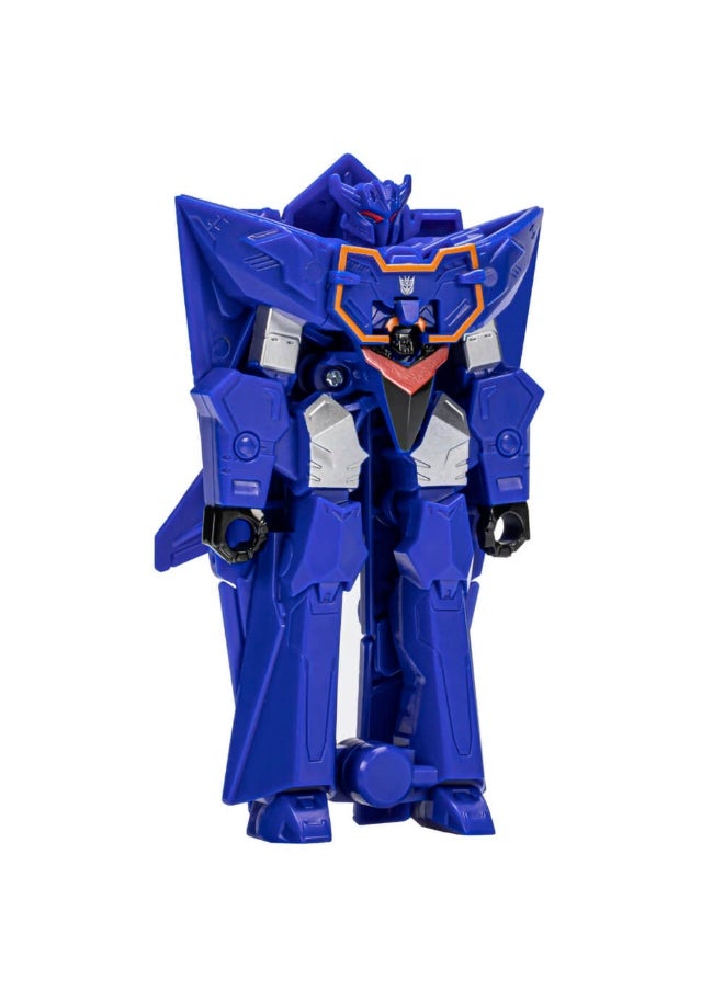 Earthspark 1-Step Flip Changer Soundwave Action Figure