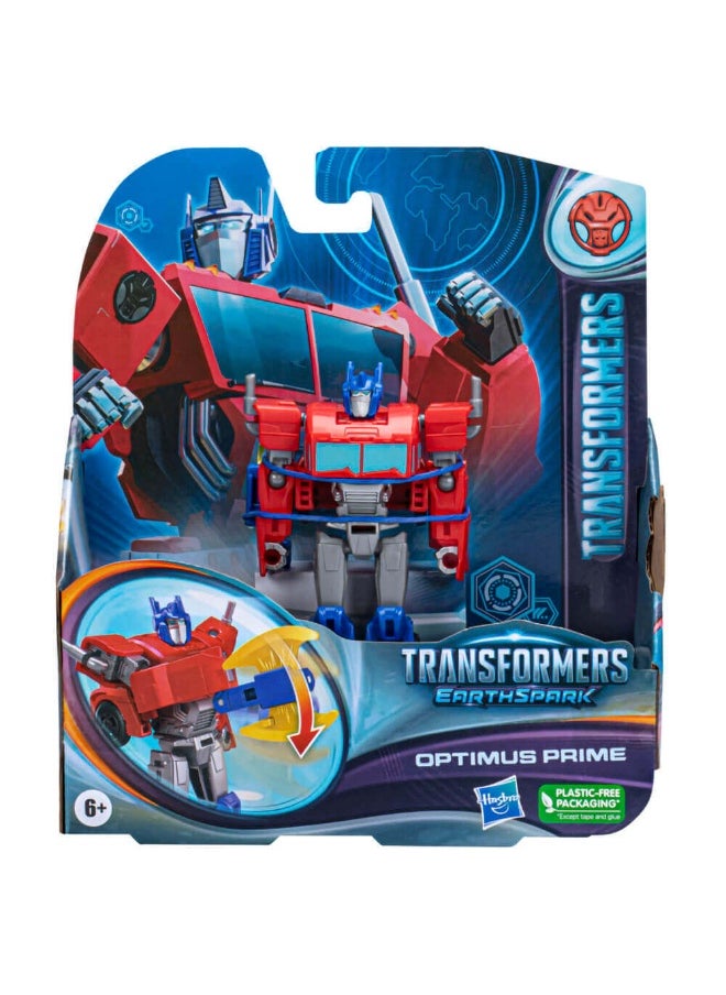 Earthspark Warrior Optimus Prime Action Figure (12 Cm)