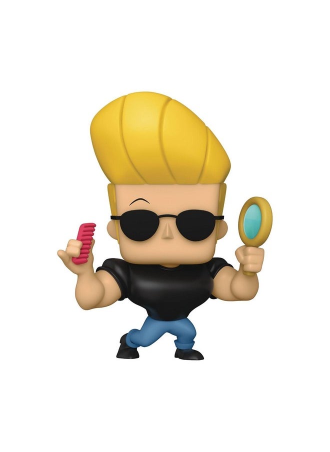 Pop Animation Johnny Bravo Johnny With Mirror & Comb Multicolor 5 Inches (57789)