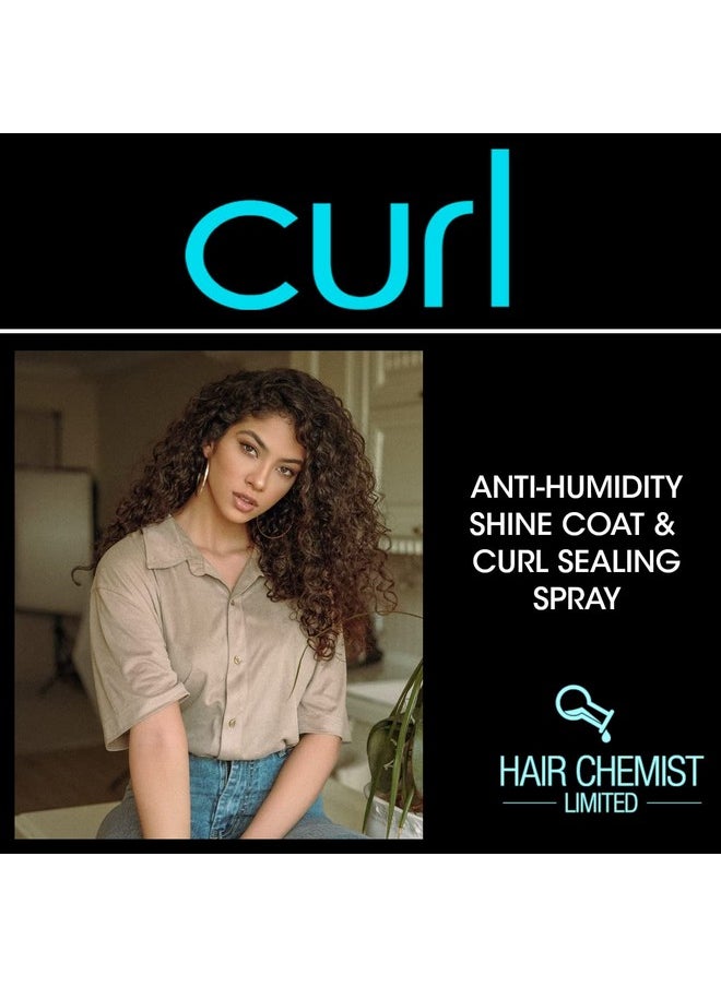 Curl Anti Humidity Shine Coat & Curl Sealing Spray 8 Oz.