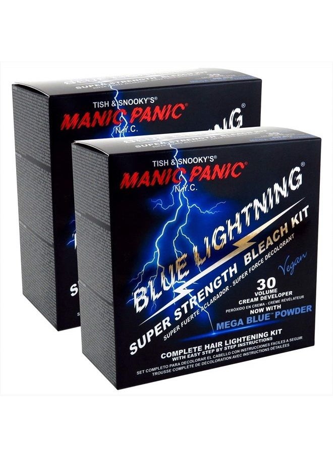 30 Vol Blue Lightning Bleach Kit 2PK