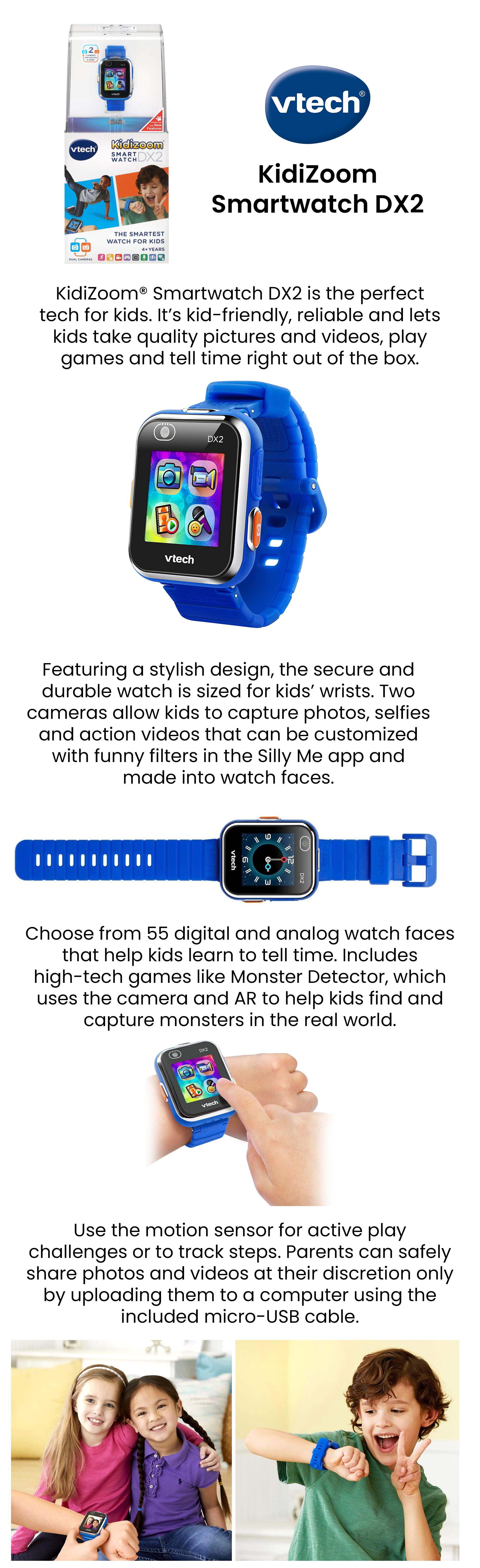 Kidizoom Smartwatch DX2 Blue/Black/Silver