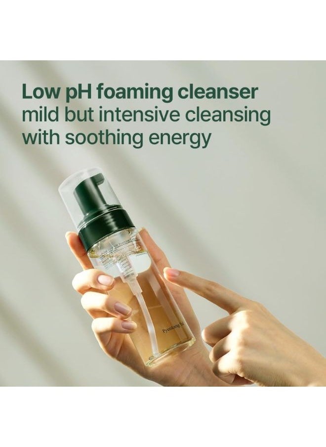 Calming Low pH Foaming Cleanser 150ml, Natural Centella Asiatica Moisturizing Daily Face Wash VEGAN Certified