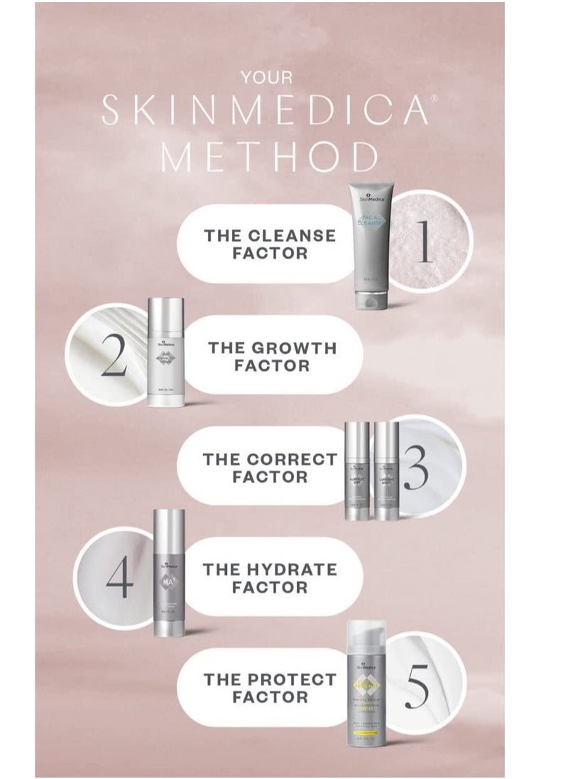 SkinMedica Essential Defense Mineral Shield SPF Sunscreen for Face. This Lightweight, Facial Sunscreen is Ideal for Oily and/or Combination Skin, 1.85 Oz