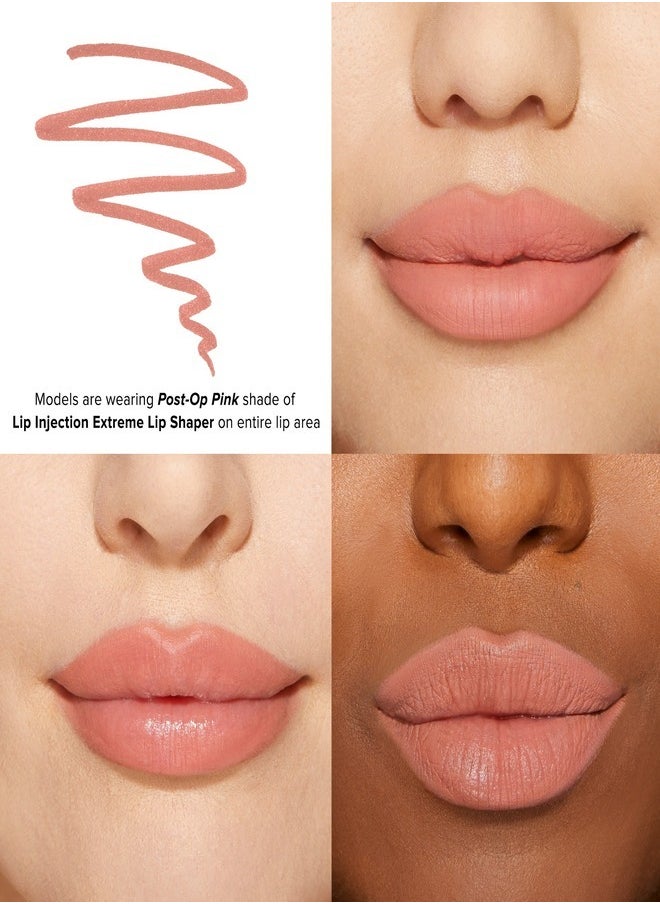 Too Faced Lip Injection Extreme Lip Shaper Plumping Lip Liner Post-Op Pink - Light Pink Nude 0.28g