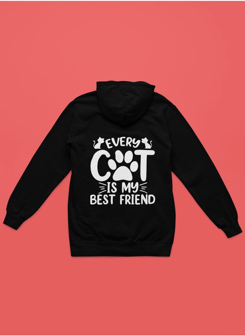 Cute Cat Design With Hoodie