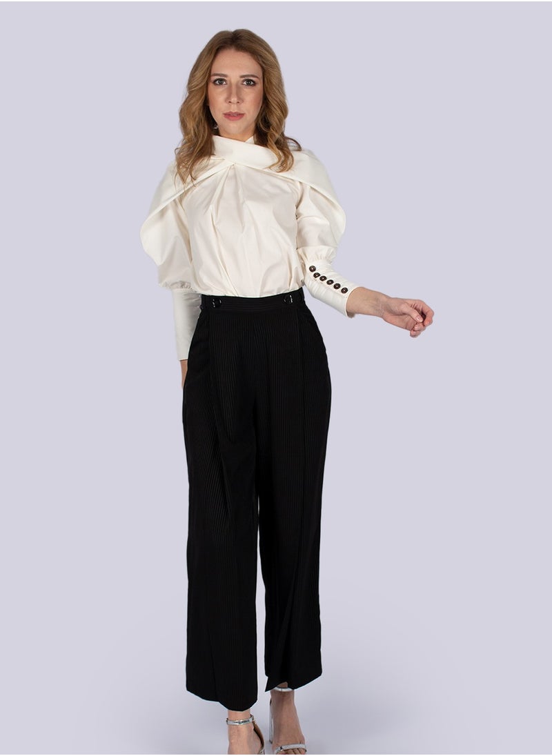 Sophia - Black Formal Pants