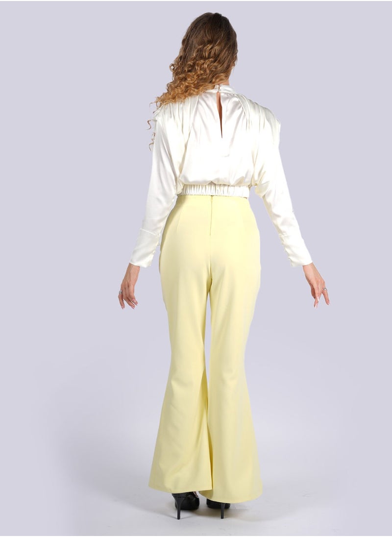 Iris - Front Split Flared Pants