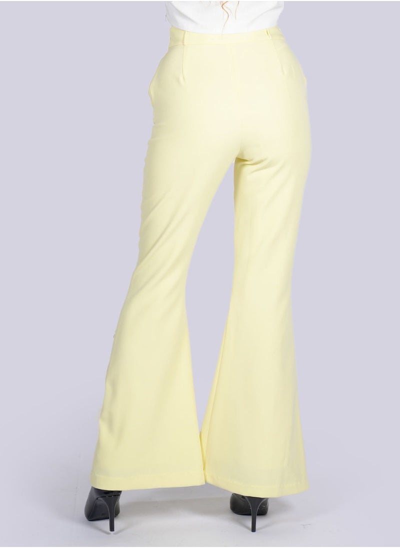 Iris - Front Split Flared Pants