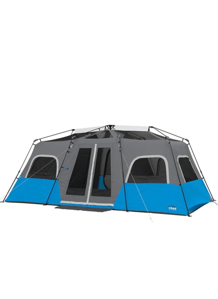 CORE 12 Person Lighted Instant Cabin Tent 18’ x 10’