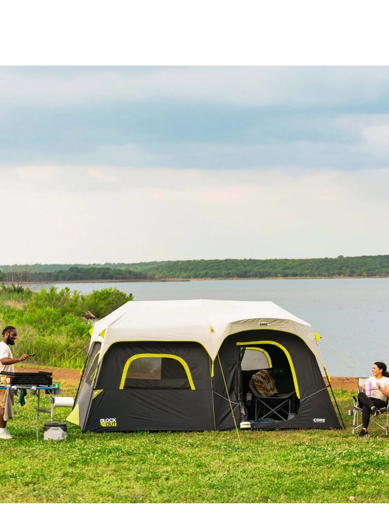 CORE 9 Person Instant Cabin Blockout Tent 14' x 9'