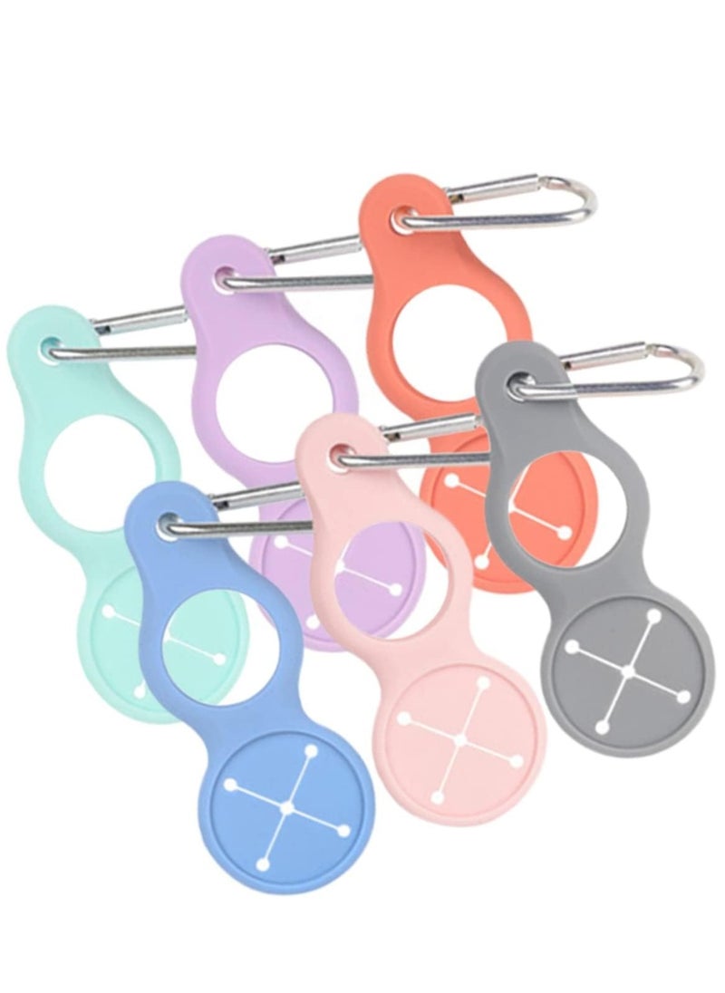 6pcs Water Bottle Buckle Athletic Backpack Climbing Carabiner Sports Water Bottle Water Bottle Ring Holder Mineral Water Bottle Buckles Water Bottle Holster Outdoor Buckles Alloy