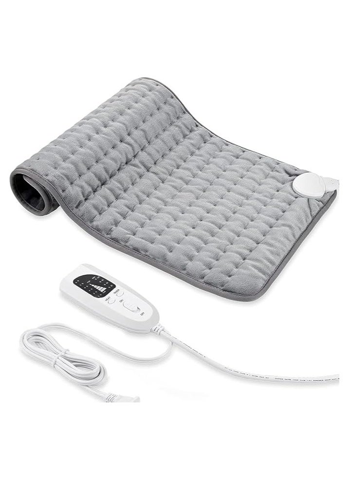 Heating Pad - Electric Heat Pad for Back Pain and Cramps Relief Electric Fast Heat Pad with 10 Heat Settings Auto Shut Off Machine Washable 12