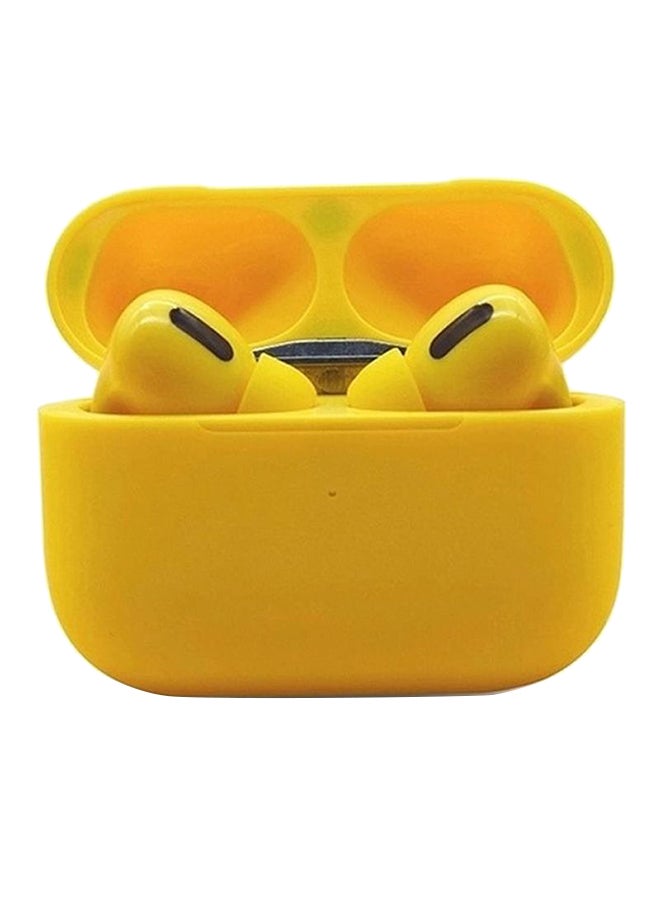 Inpods Wireless In-Ear Bluetooth Earphones With Charging Case Yellow