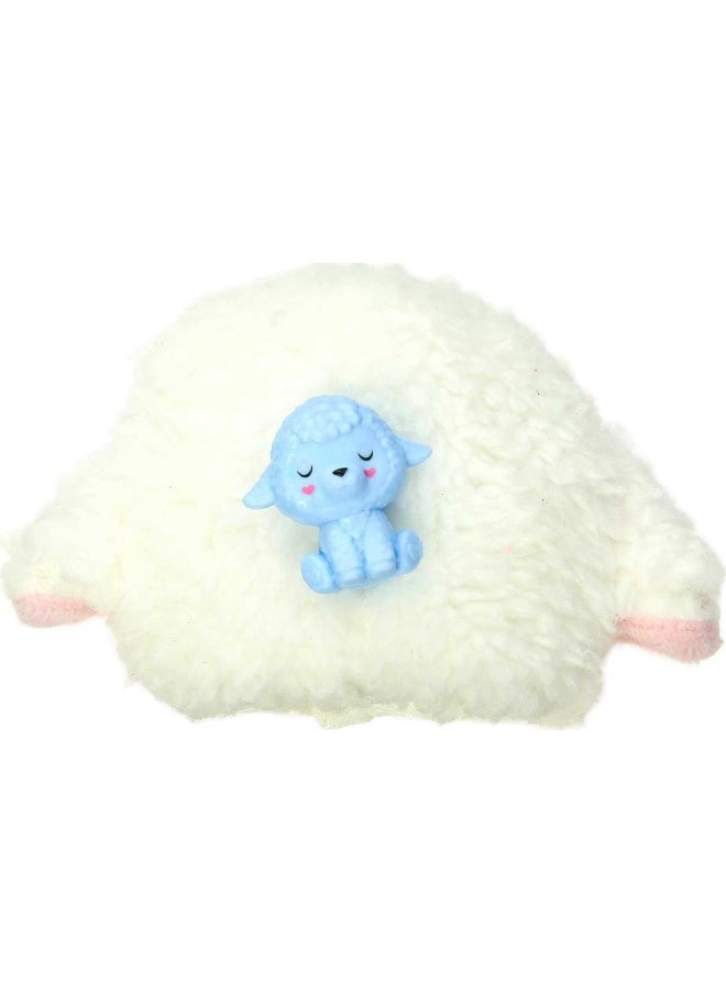 Barbie Cutie Reveal Cozy Cute Tees Series Chelsea Doll & Accessories, Plush Lamb, Blonde Small Doll