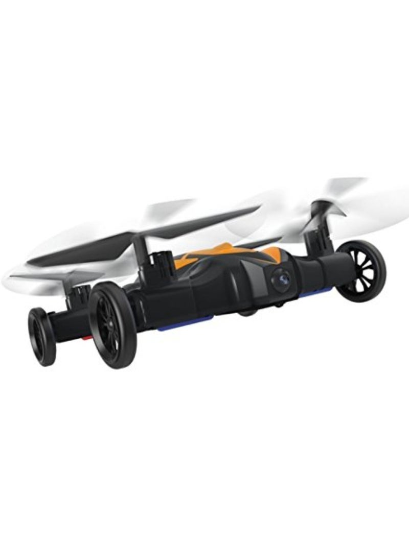 LH-X21 RC Car Mini Drone 2-In-1 RC Flying Car & Drone Headless Mode 3D Rolling One-key Return Portable Drone & RC Car For Adults And Kids Orange/Black
