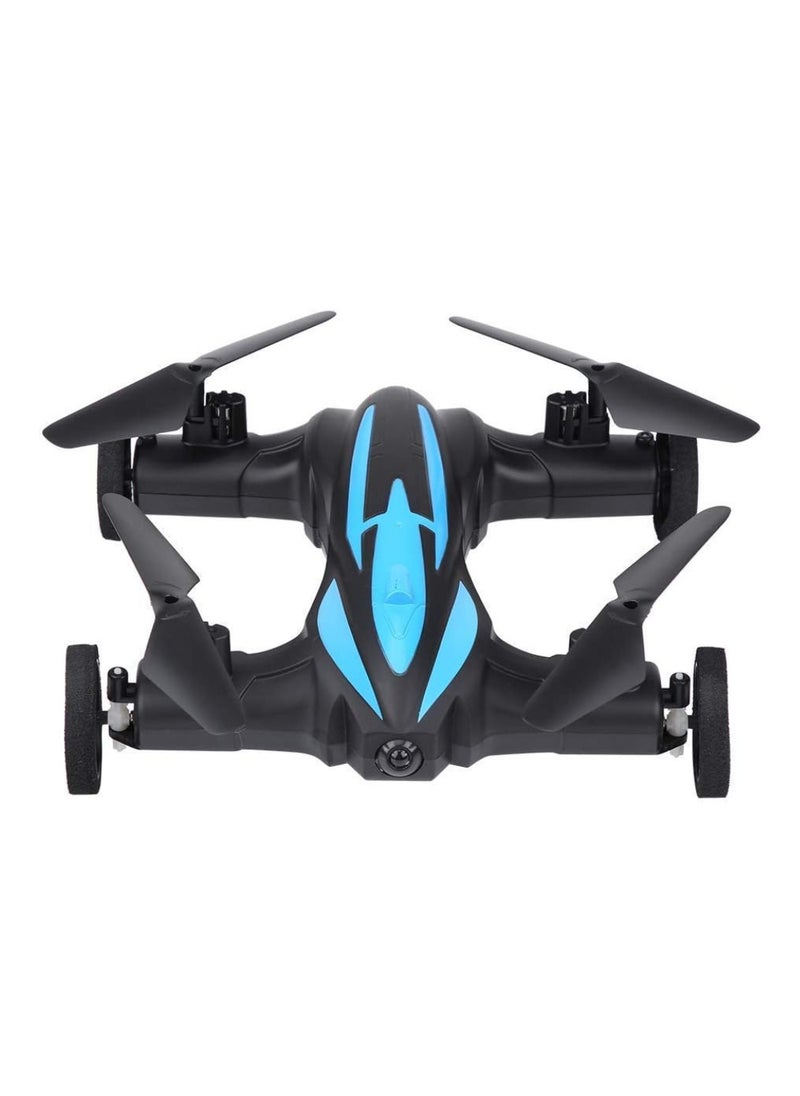LH-X21 RC Car Mini Drone 2-In-1 RC Flying Car & Drone Headless Mode 3D Rolling One-key Return Portable Drone & RC Car For Adults And Kids Blue/Black