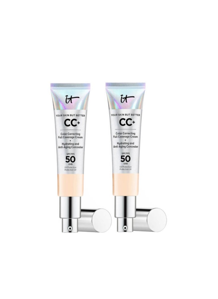 IT COSMETICS YOUR SKIN BUT BETTER CC+CREAM DUO - LIGHT