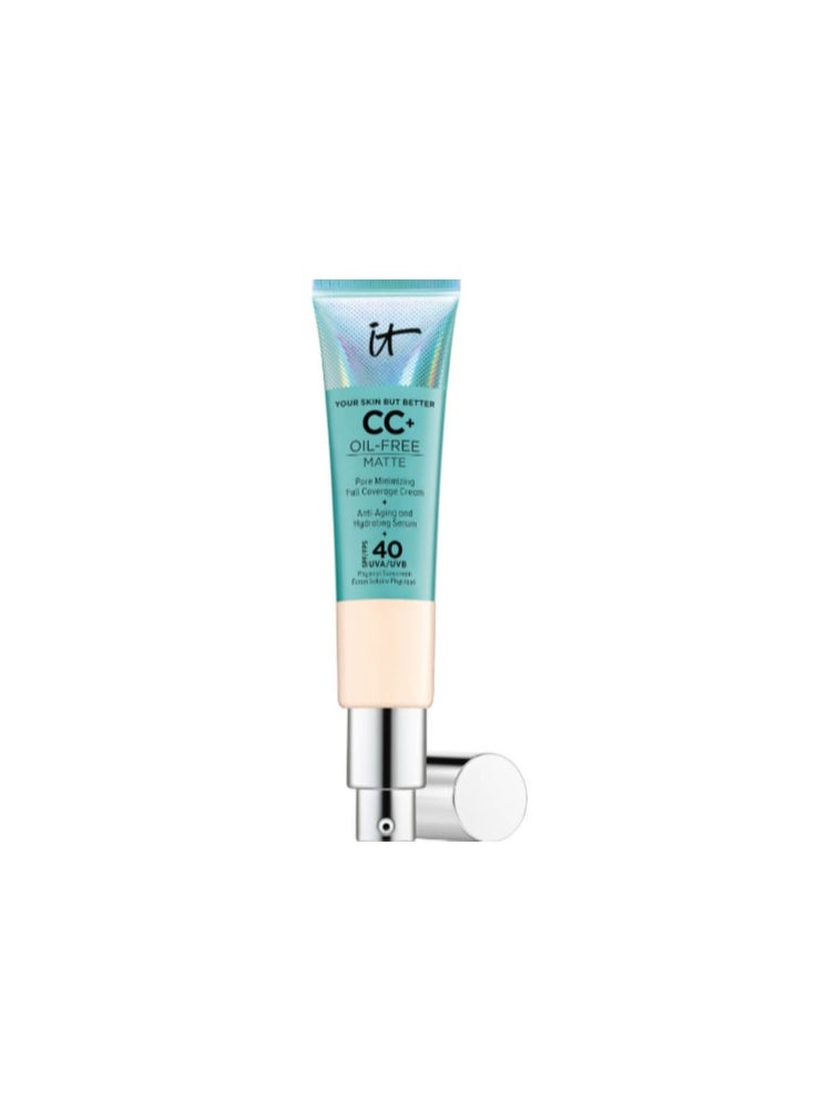 IT COSMETICS YOUR SKIN BUT BETTER CC+ OIL-FREE MATTE SPF40 - LIGHT