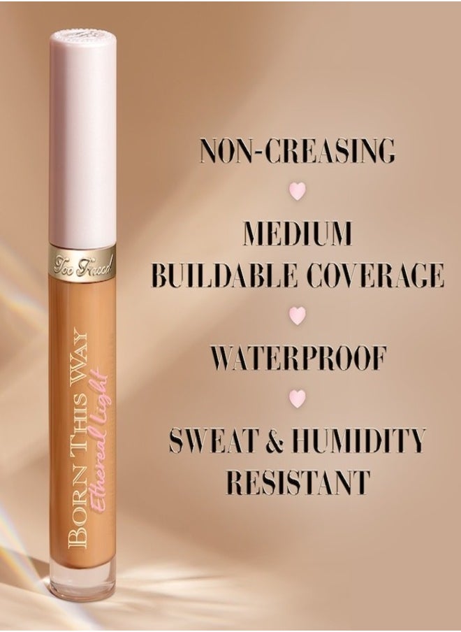 Too Faced Born This Way Ethereal Light Illuminating Smoothing Concealer Café Au Lait - Medium With Rosy Undertones 5ml