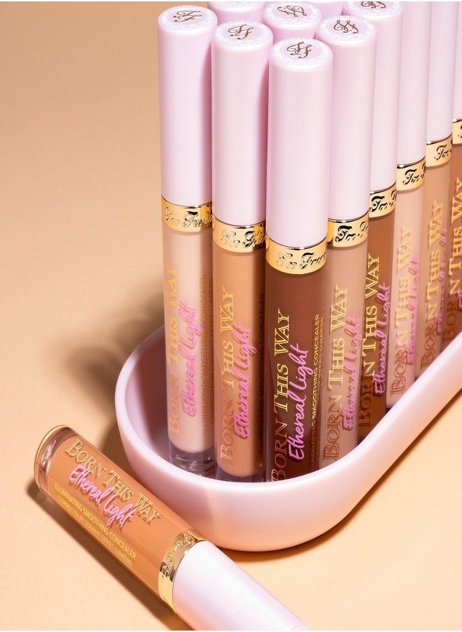Too Faced Born This Way Ethereal Light Illuminating Smoothing Concealer Caramel Drizzle - Deep With Golden Undertones 5ml