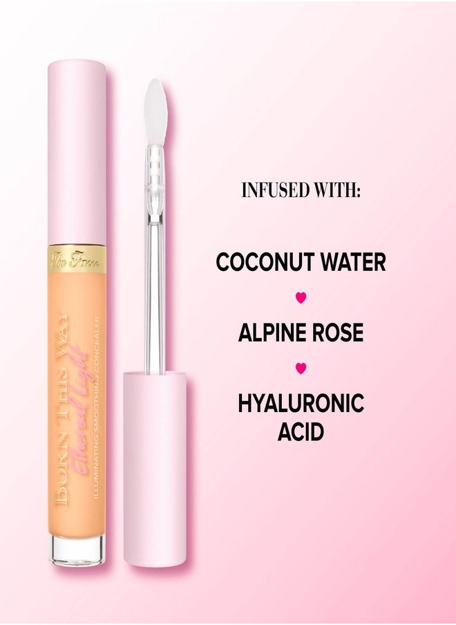 Too Faced Born This Way Ethereal Light Illuminating Smoothing Concealer Caramel Drizzle - Deep With Golden Undertones 5ml