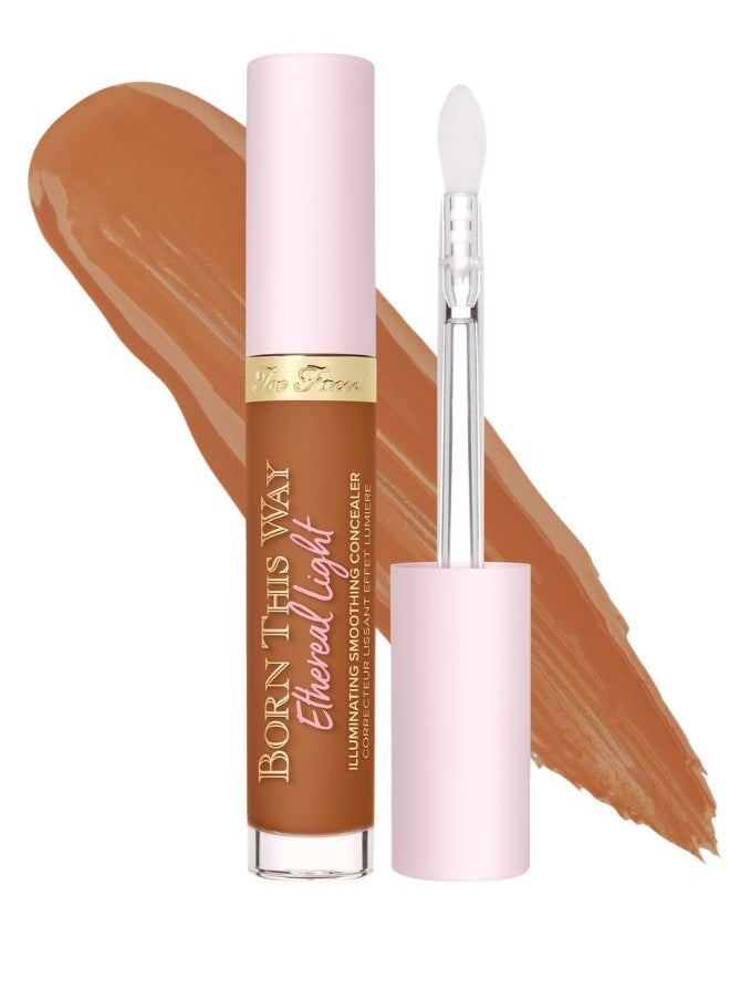 Too Faced Born This Way Ethereal Light Illuminating Smoothing Concealer Caramel Drizzle - Deep With Golden Undertones 5ml