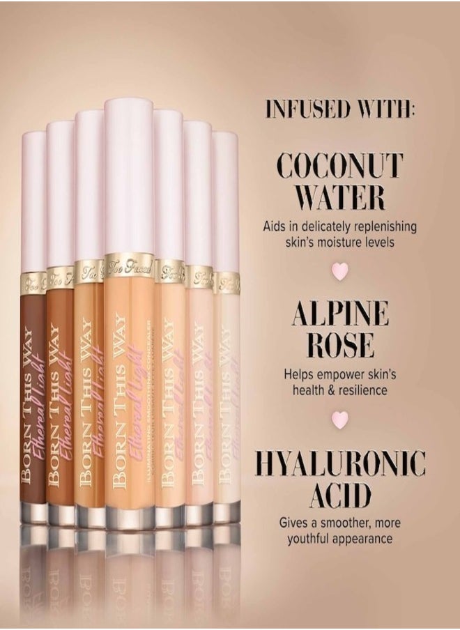Too Faced Born This Way Ethereal Light Illuminating Smoothing Concealer Milk Chocolate - Very Deep With Neutral Undertones 5ml