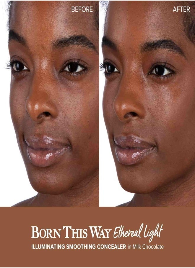 Too Faced Born This Way Ethereal Light Illuminating Smoothing Concealer Milk Chocolate - Very Deep With Neutral Undertones 5ml