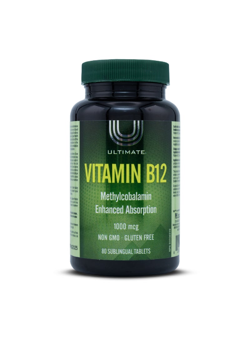 Vitamin B-12, 1000mcg,