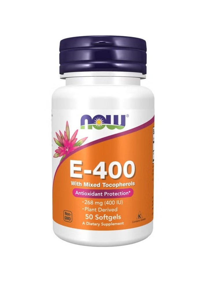 VITAMIN E-400IU 50 SOFTGELS