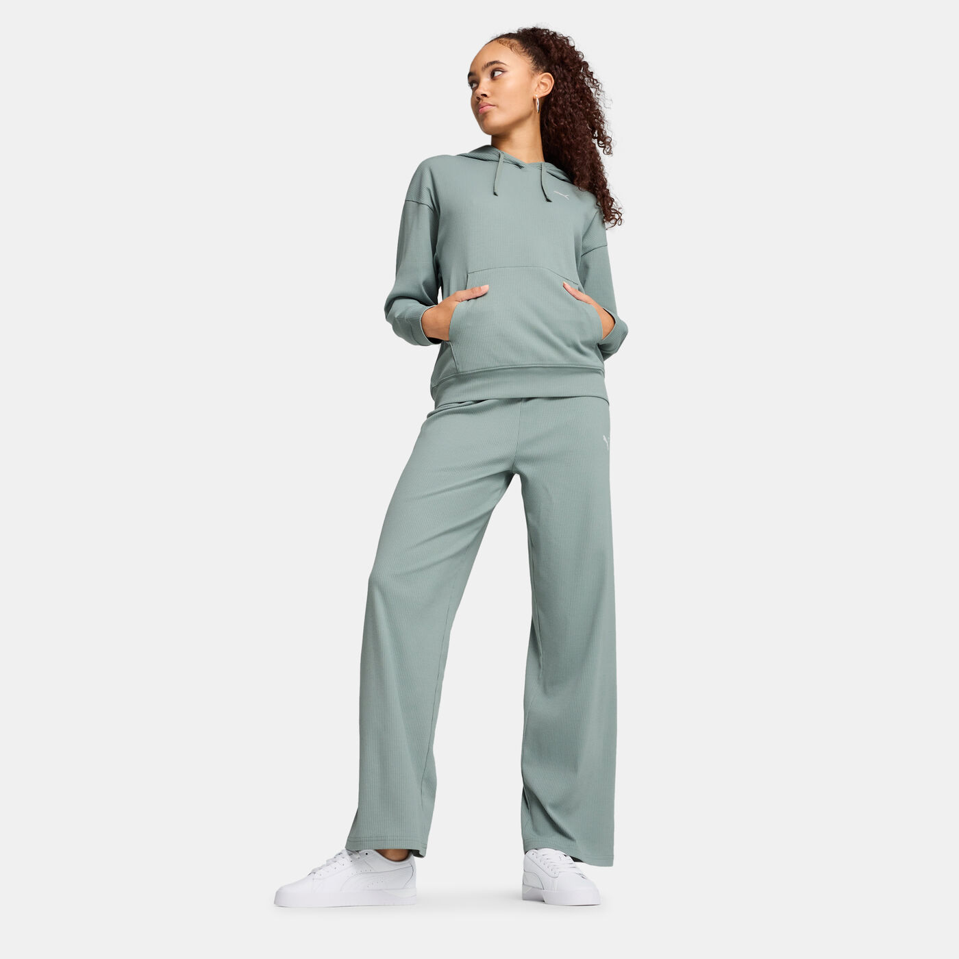 Women's Essential Elevated Rib Pants