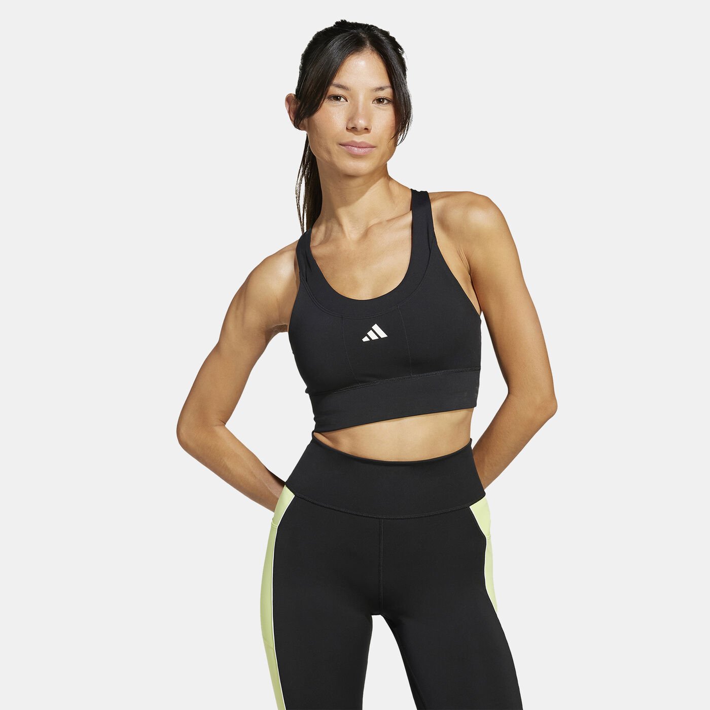 Women's Run Pocket Medium Support Sports Bra