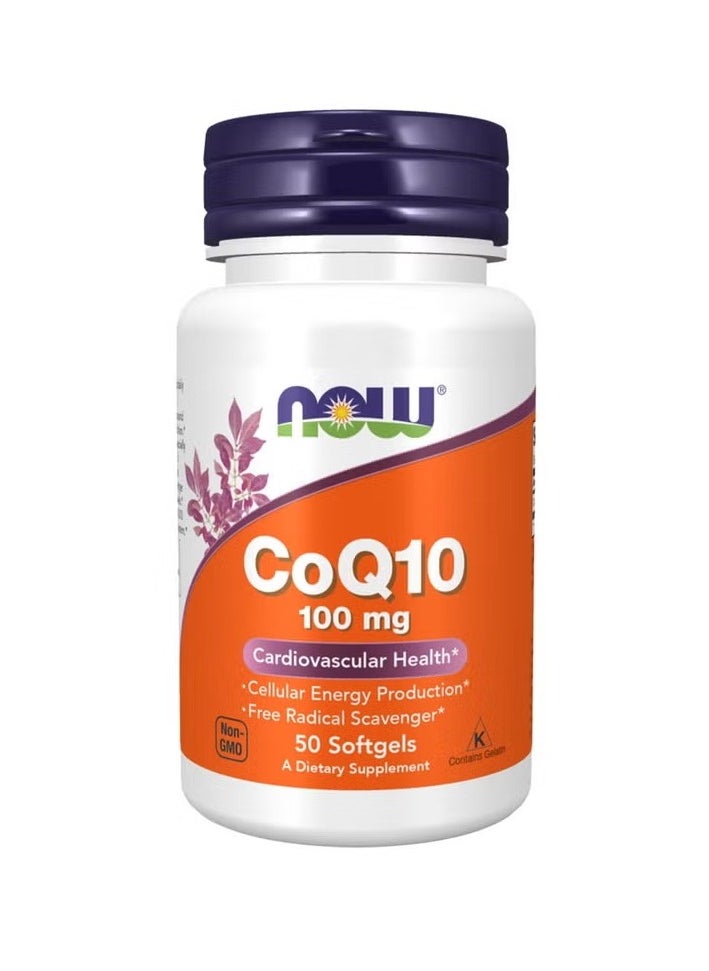 CoQ10 100mg Softgels 50s