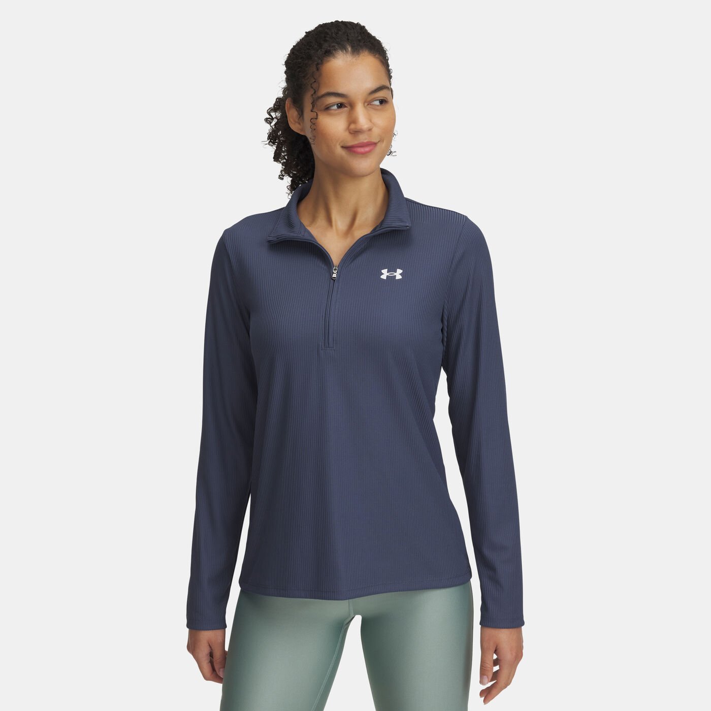 Women's UA Tech Rib 1/2-Zip Top