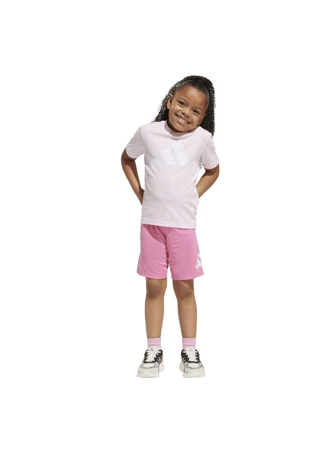 Lk Bl T-Set 160 Pink Training Suits For Kids 3-4Y