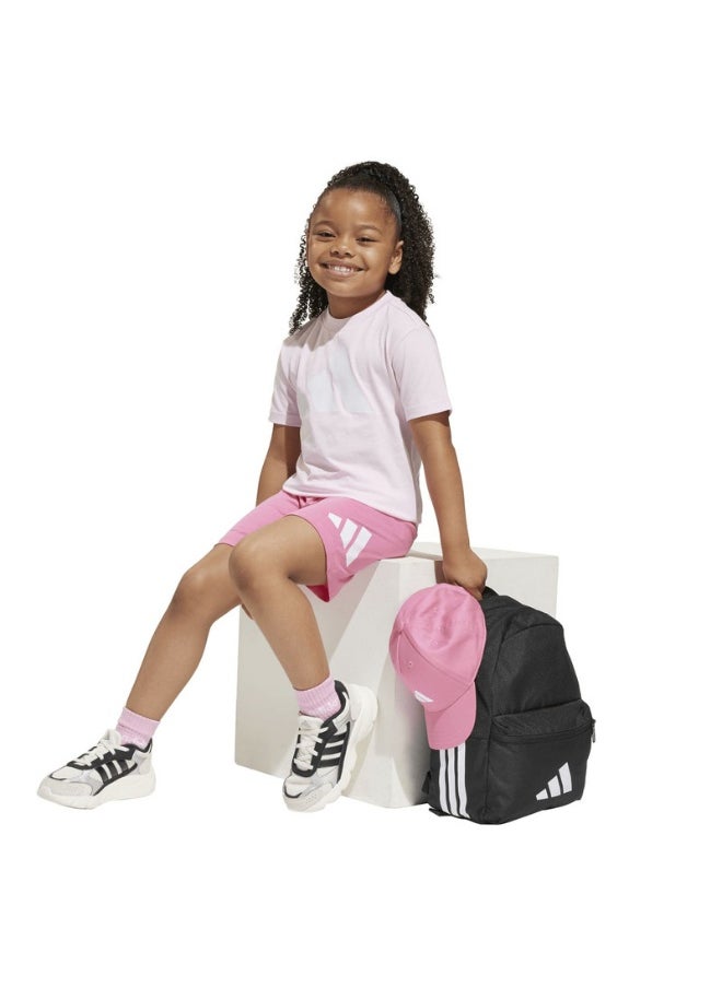 adidas LK BL T-SET 160 Pink Training SUITS for Unisex Kids - 3-4Y