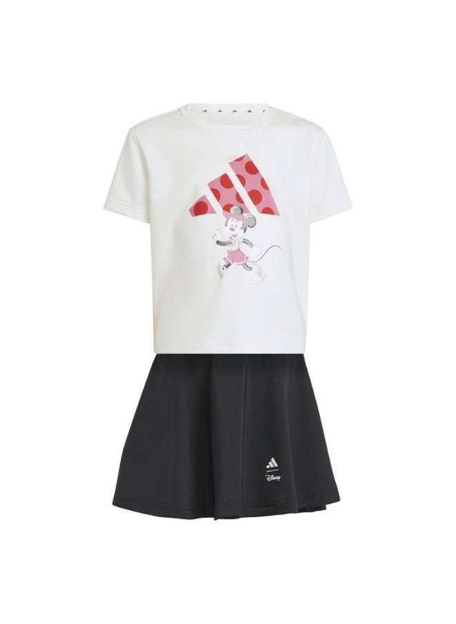 adidas LG DY MI T SET White Training SUITS for Girls - 1824