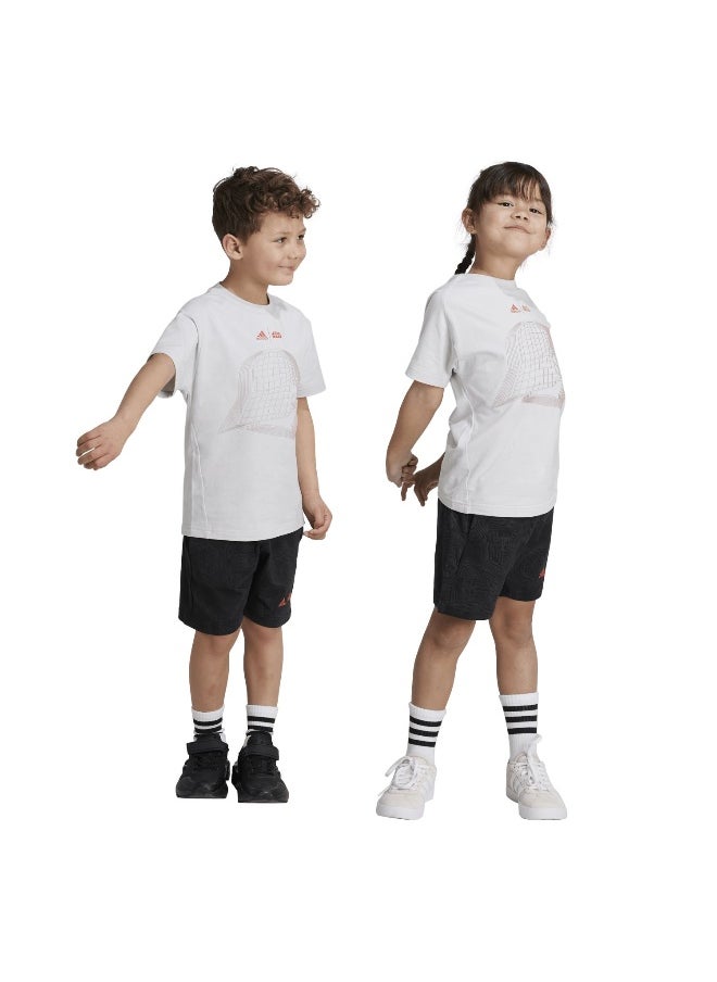 adidas Lk Sw T Set Grey Training Suits 1824
