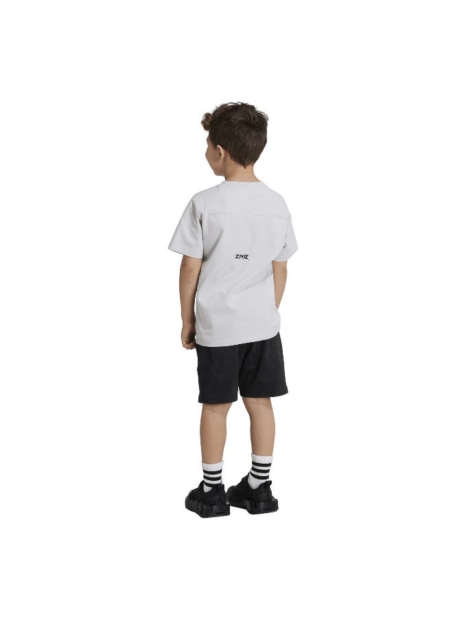 adidas Lk Sw T Set Grey Training Suits 1824