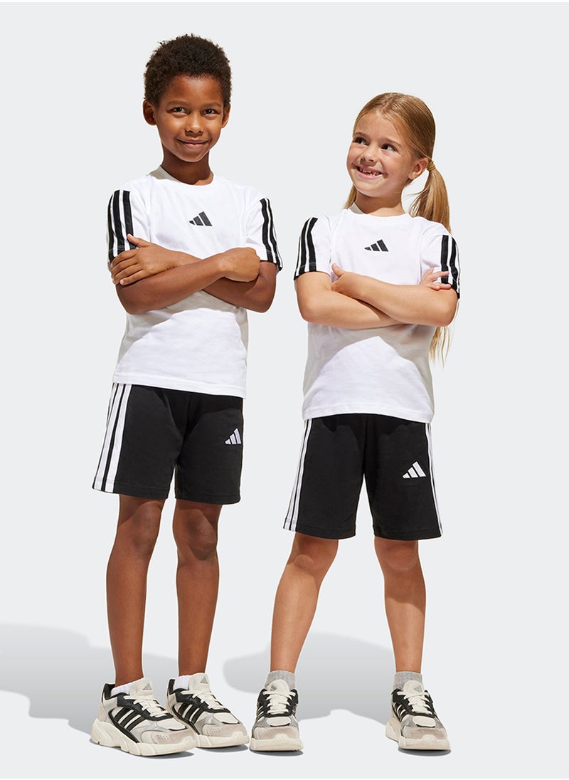 Kids 3 Stripe T-Shirt Set